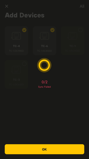 sidus audio_all configuration fail