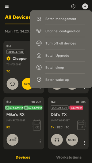 sidus audio_batch wake-up setting 1