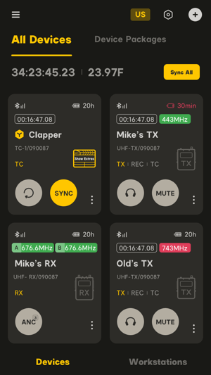 sidus audio_device list