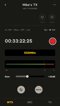 sidus audio_sleep setting 1