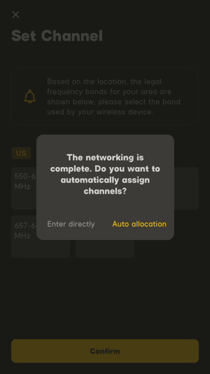 sidus audio_wireless device activation confirm