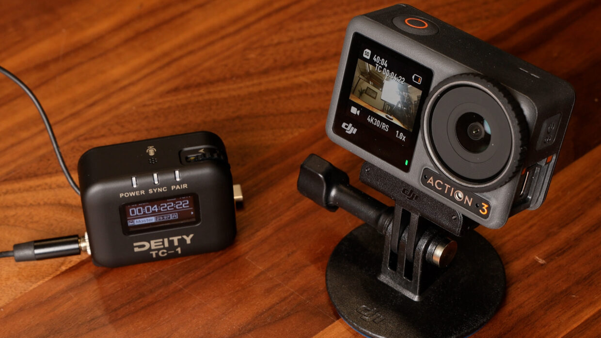 Deity TC-1 and Osmo action 3