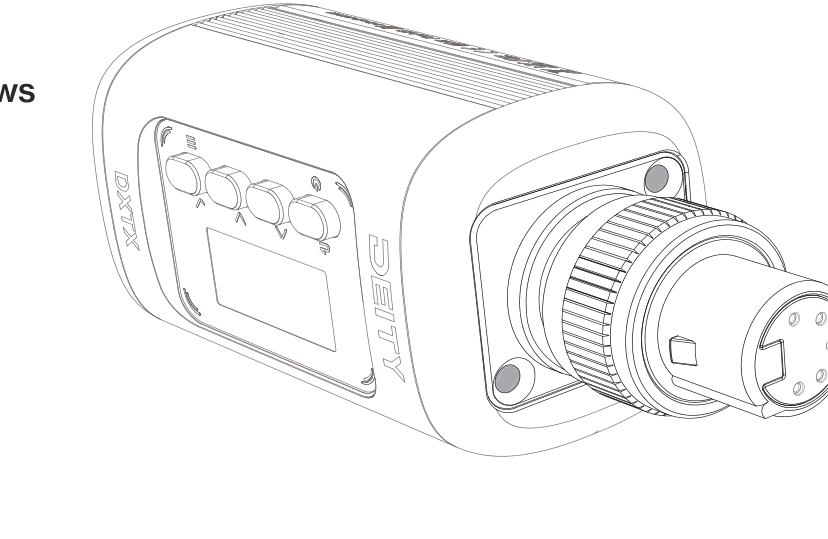 Step 3: tightening the screws to lock the new XLR connector to the DXTX