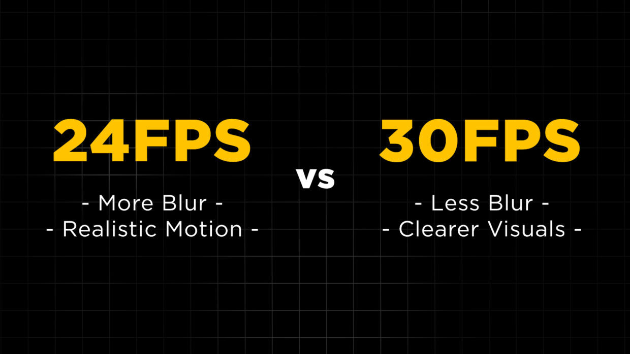 24fps vs 30fps