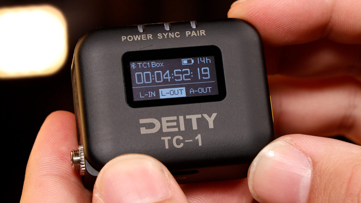 Deity TC-1 out type settings