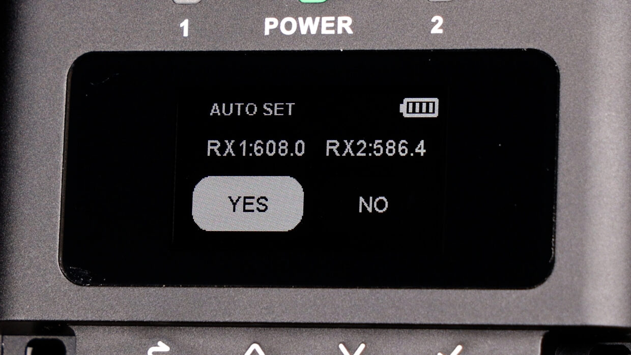 Deity D2RX auto assigning frequencies