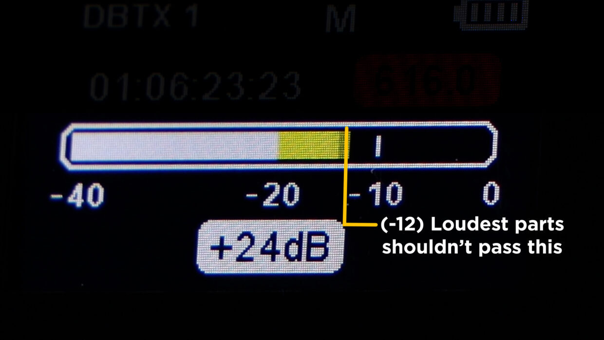 Deity DBTX with proper audio level